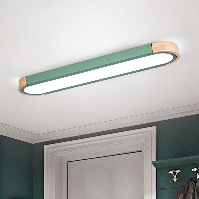 Oval LED taklampa – Skandinavisk elegans