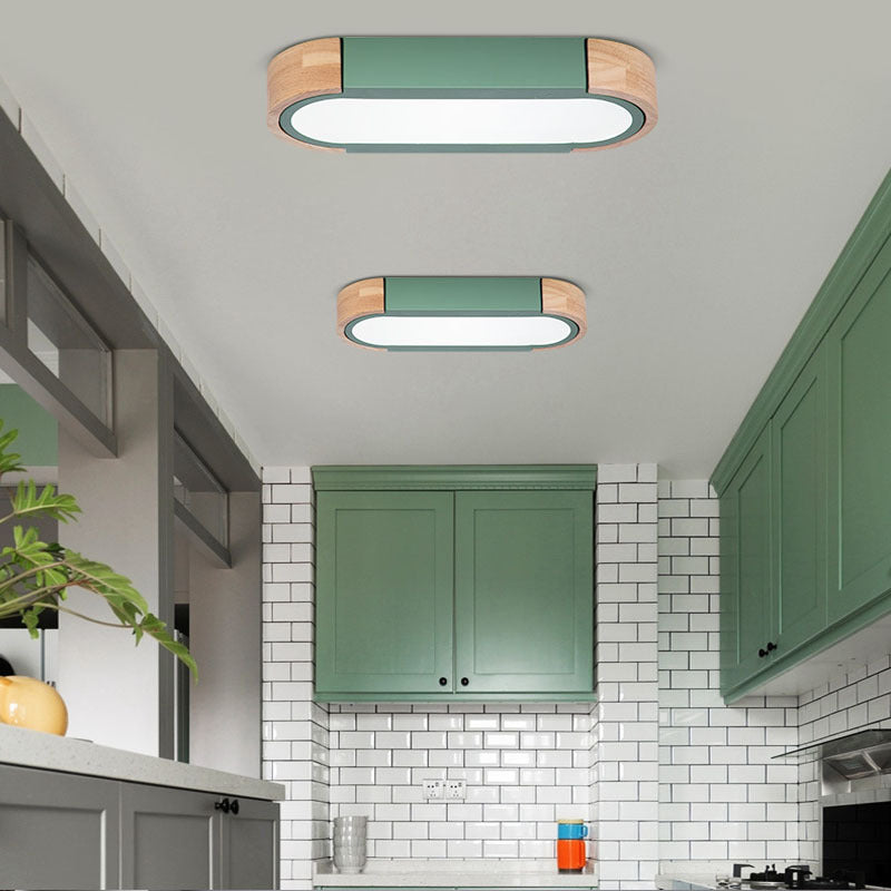 Oval LED taklampa – Skandinavisk elegans