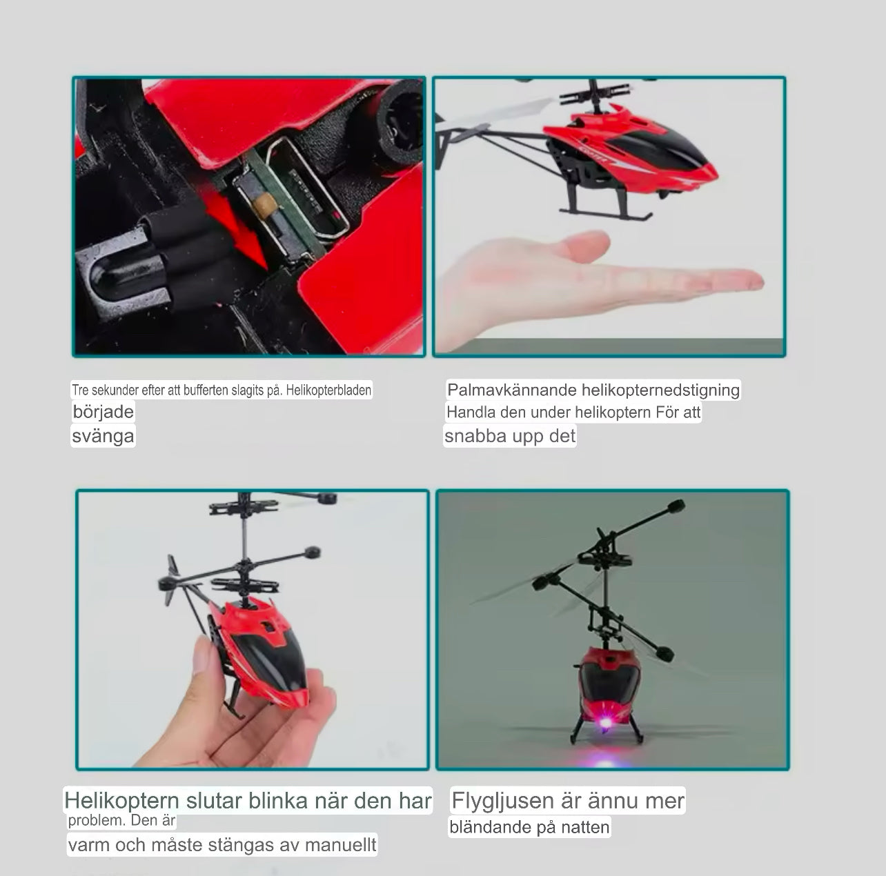 Mini RC-drönare – Barnvänlig
