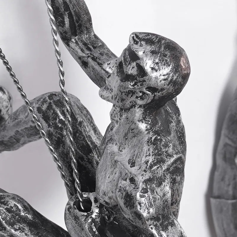 AscendArt – Gravity-Defying Climbers 3D Väggkonstuppsättning