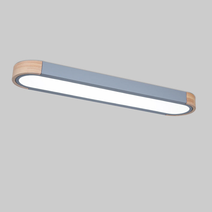 Oval LED taklampa – Skandinavisk elegans