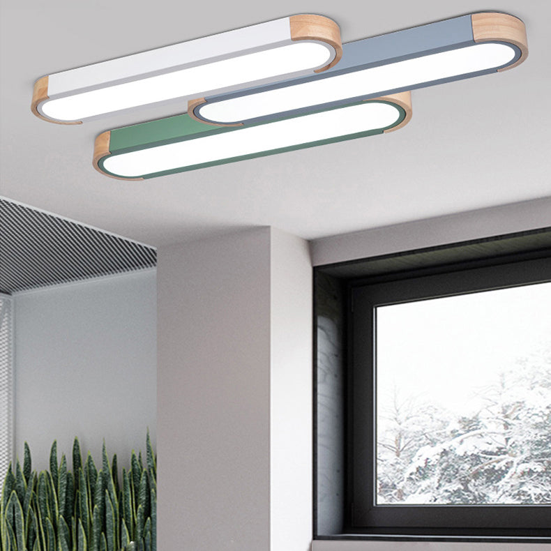 Oval LED taklampa – Skandinavisk elegans