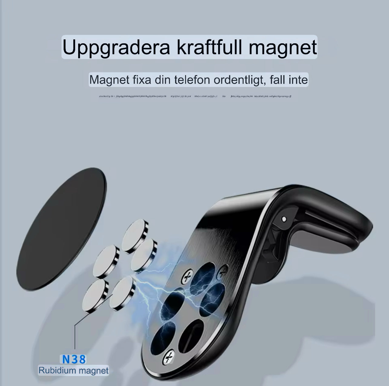 Mobil magnethållare