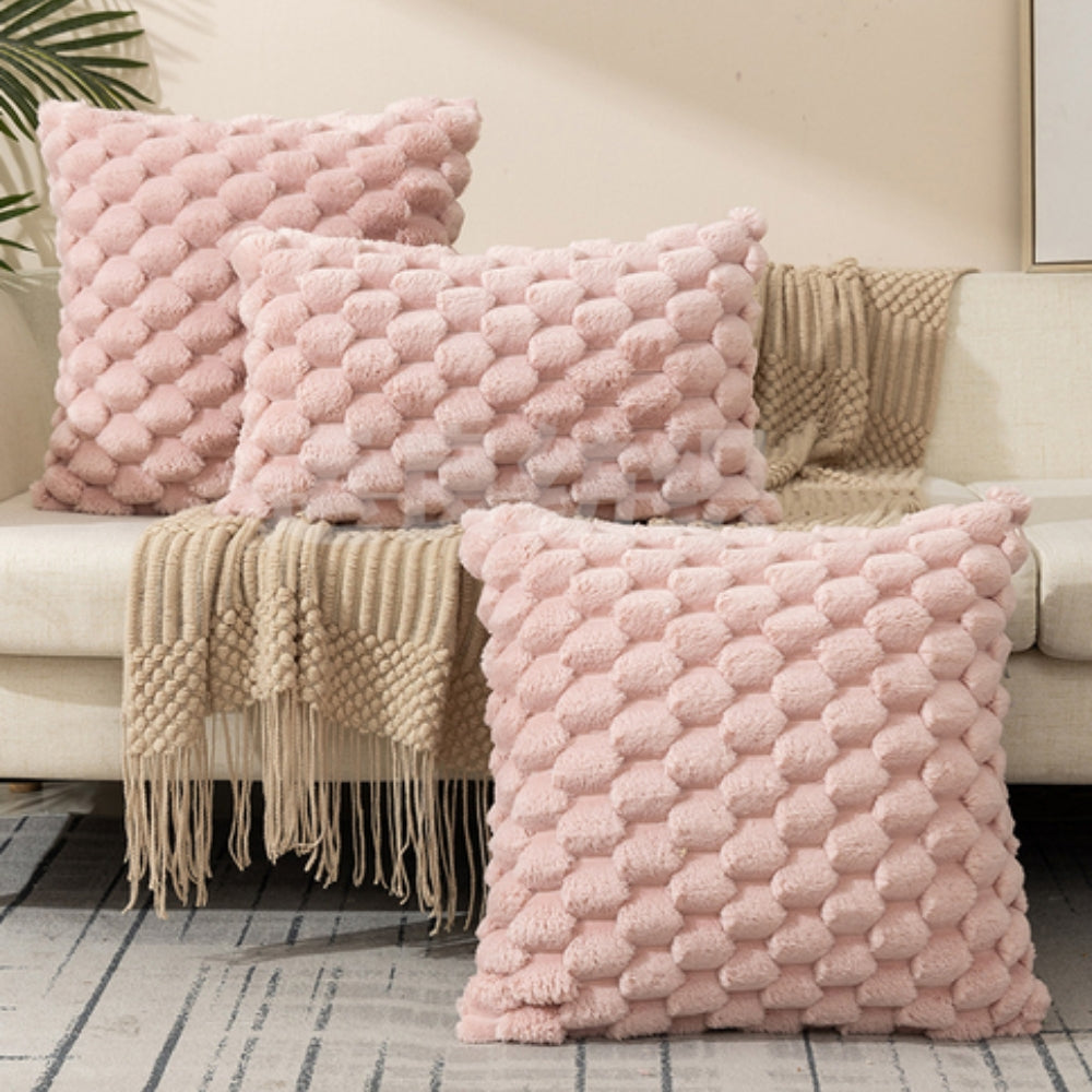MarshmallowPlush – Mjukt och Plysch Kuddfodral för Elegans och Komfort