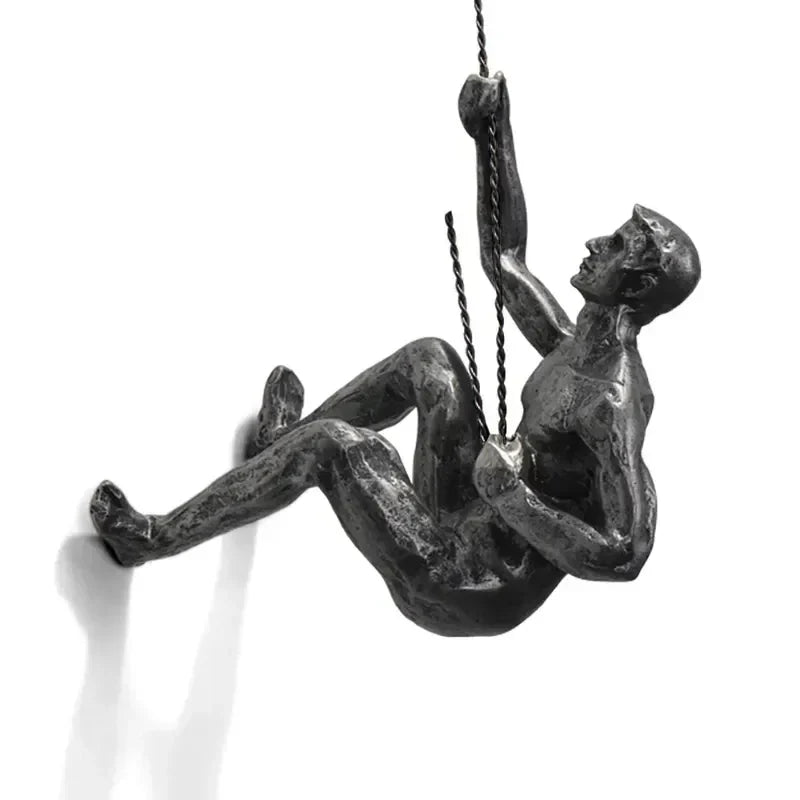 AscendArt – Gravity-Defying Climbers 3D Väggkonstuppsättning