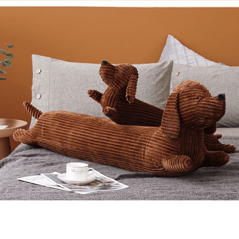 KorvKompis – Plyschdachshundkudde