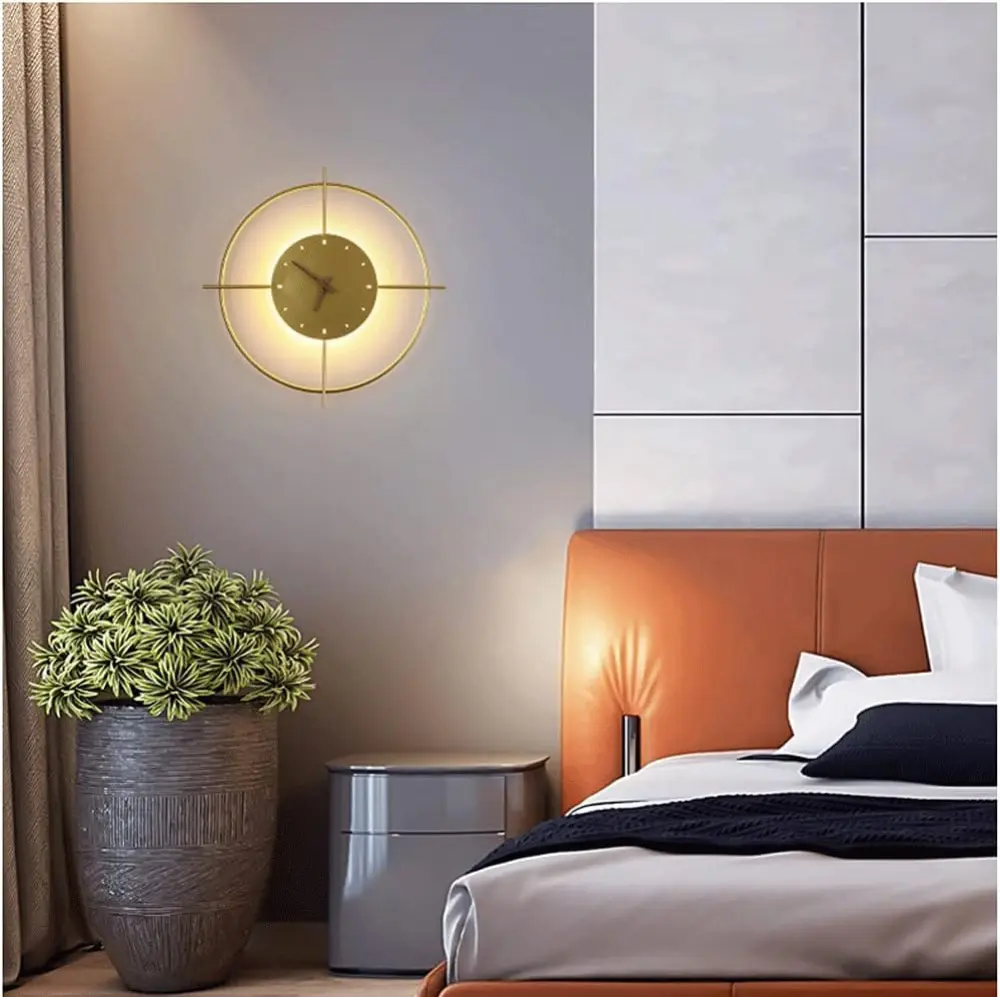 CircleGlow – Tidlös Vägglampa med Cirkulär Design