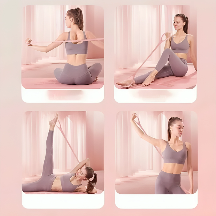 Elastiskt Yogaband – För Styrka & Flexibilitet