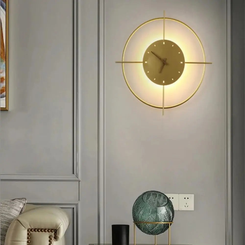 CircleGlow – Tidlös Vägglampa med Cirkulär Design