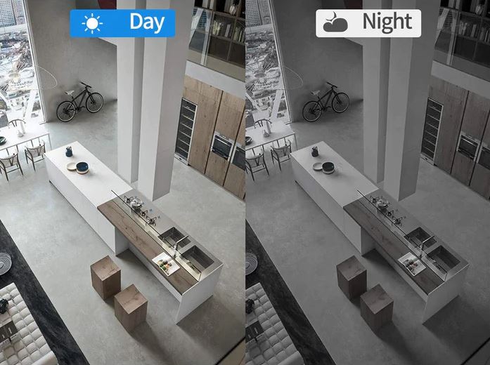 SafeView – Kompakt WiFi-säkerhetskamera