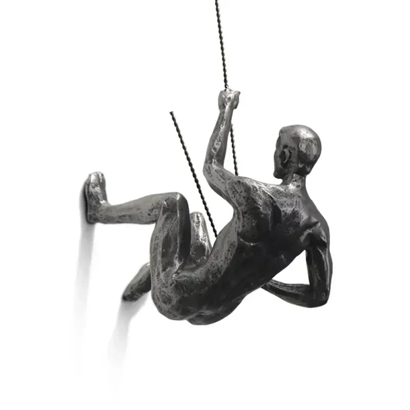 AscendArt – Gravity-Defying Climbers 3D Väggkonstuppsättning