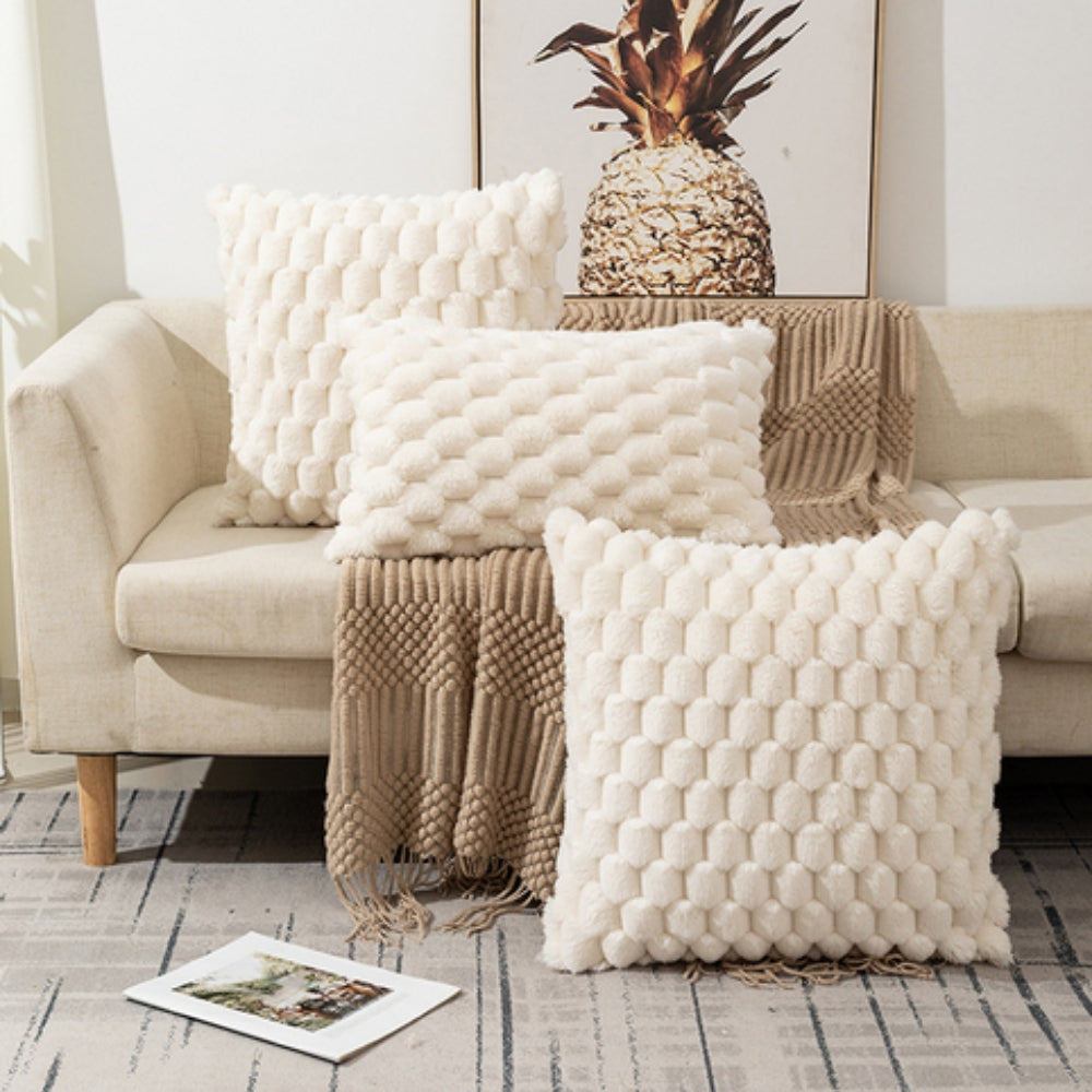 MarshmallowPlush – Mjukt och Plysch Kuddfodral för Elegans och Komfort