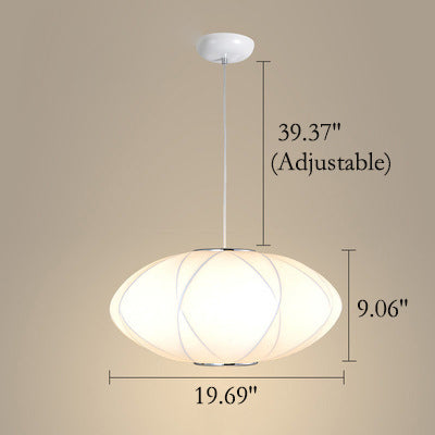 LumaDrop – Minimalistisk Hänglampa i Tyg