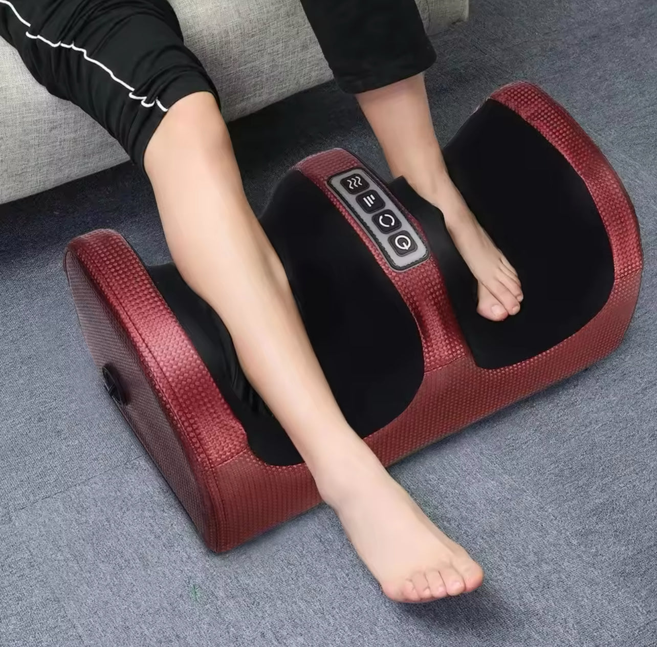 Värmefotmassageapparat