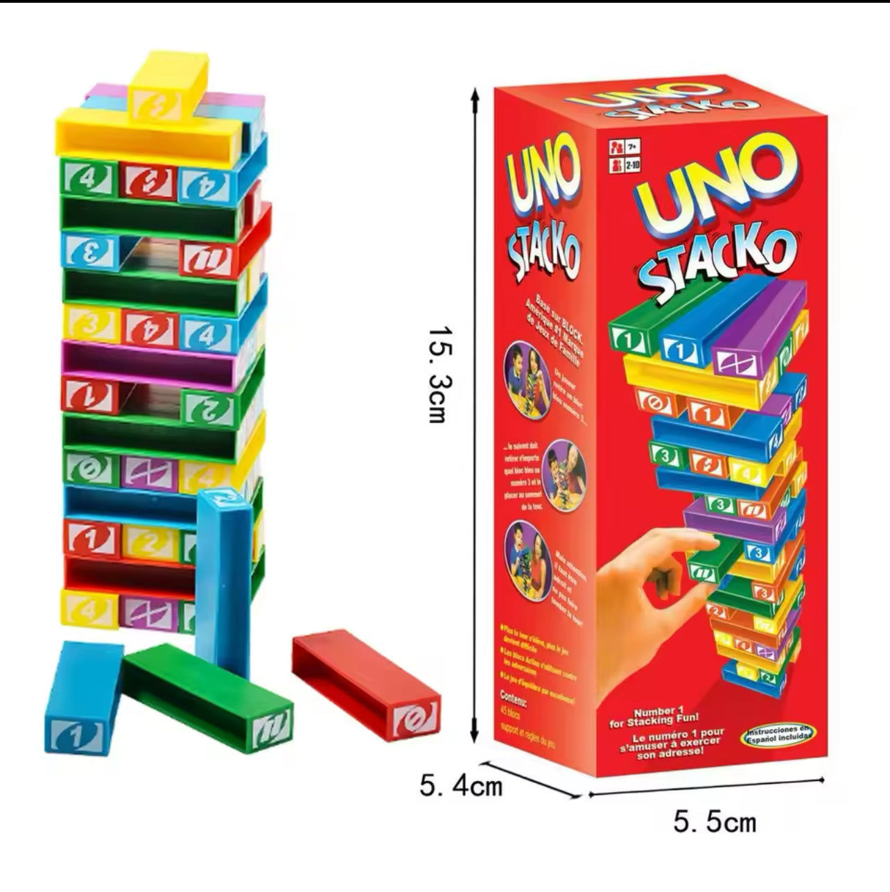 Uno staplingsspelet