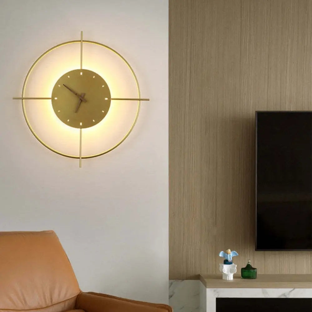 CircleGlow – Tidlös Vägglampa med Cirkulär Design