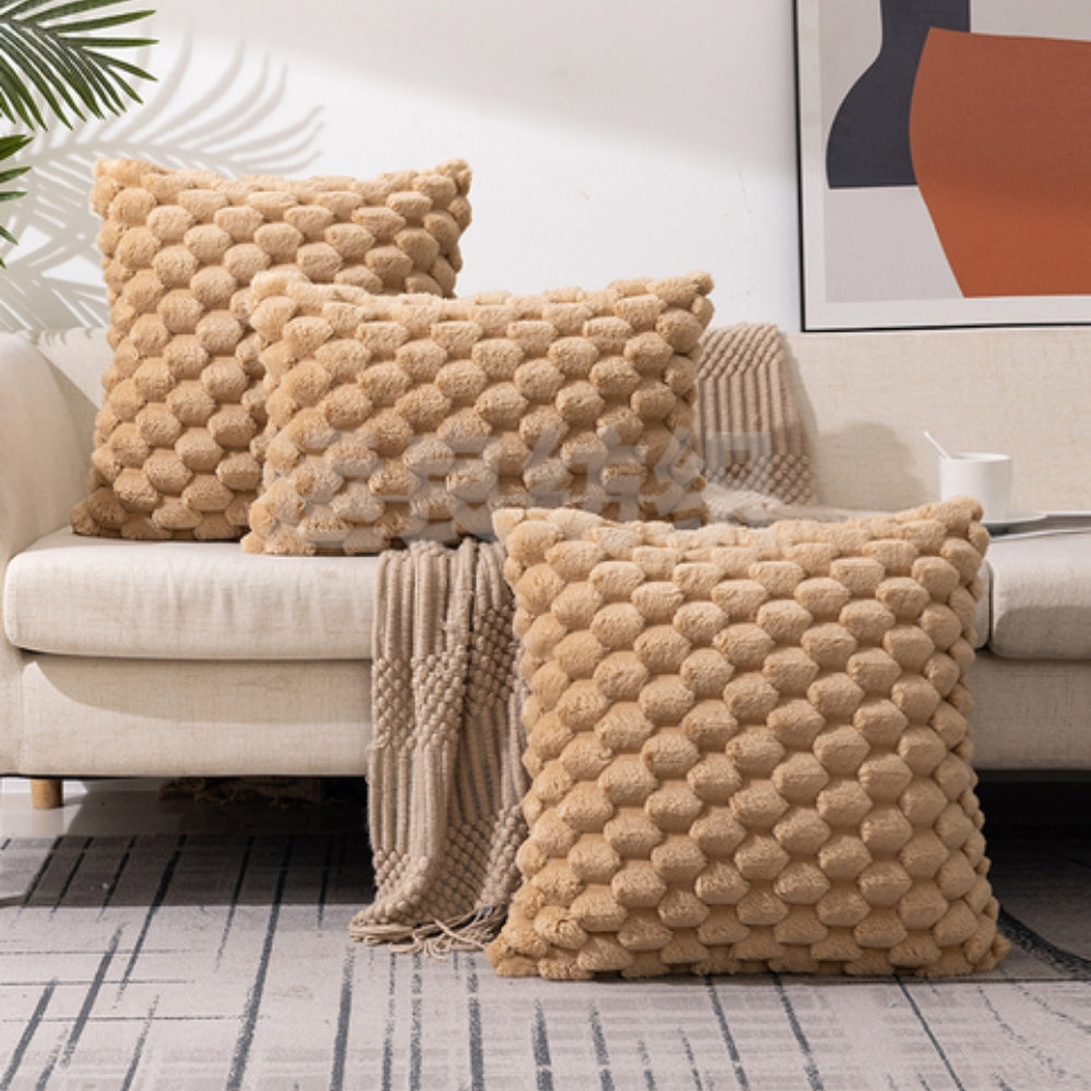 MarshmallowPlush – Mjukt och Plysch Kuddfodral för Elegans och Komfort