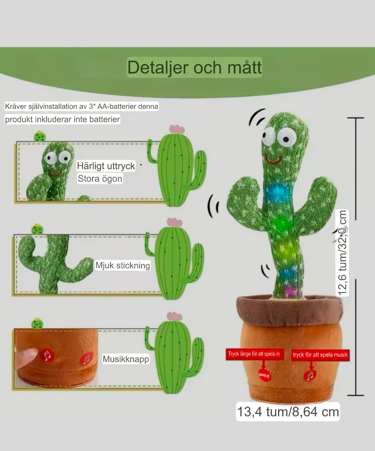 Dansande och Talande Kaktus