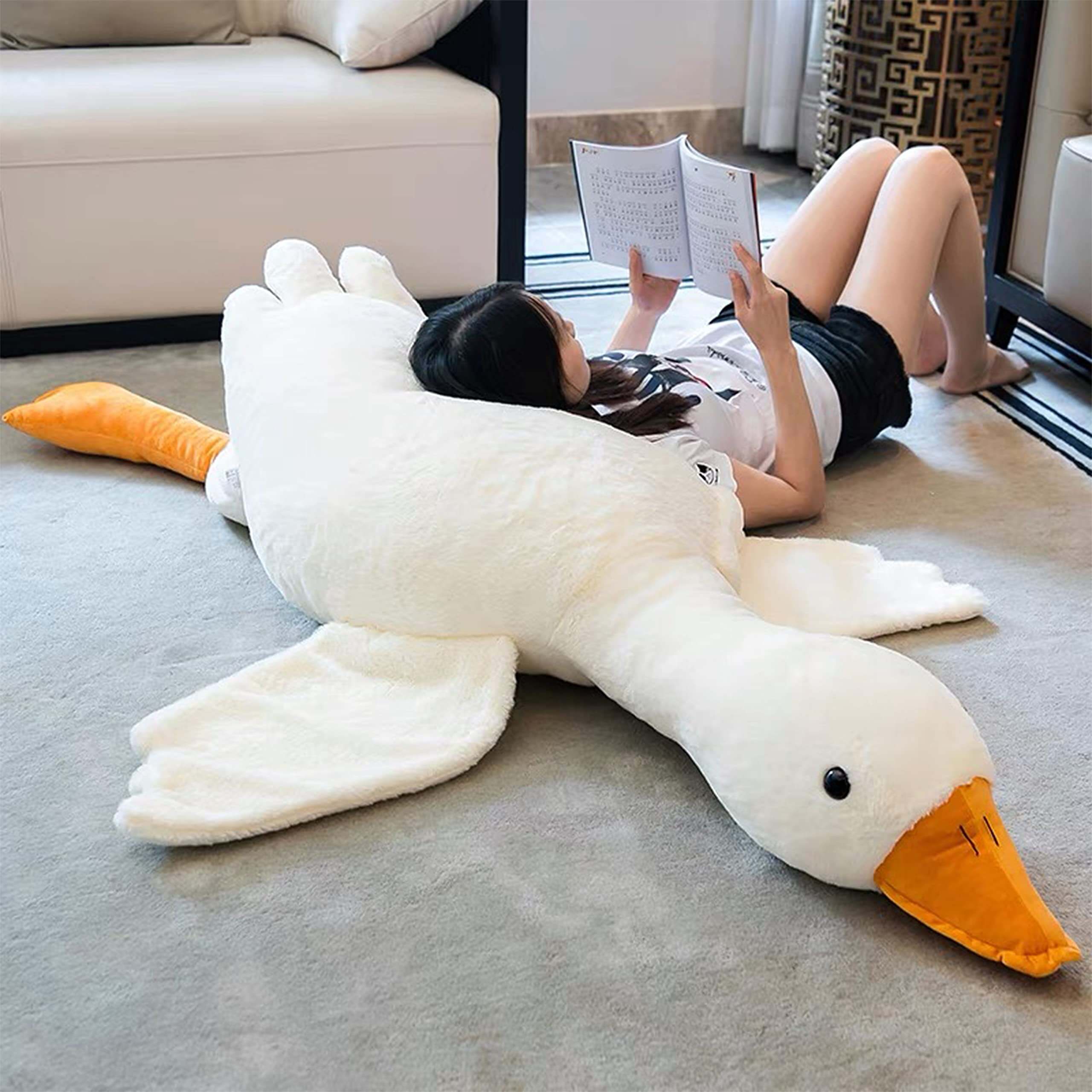 GoosePlush – Lyxig Gåsfjäderkudde för Optimal Komfort