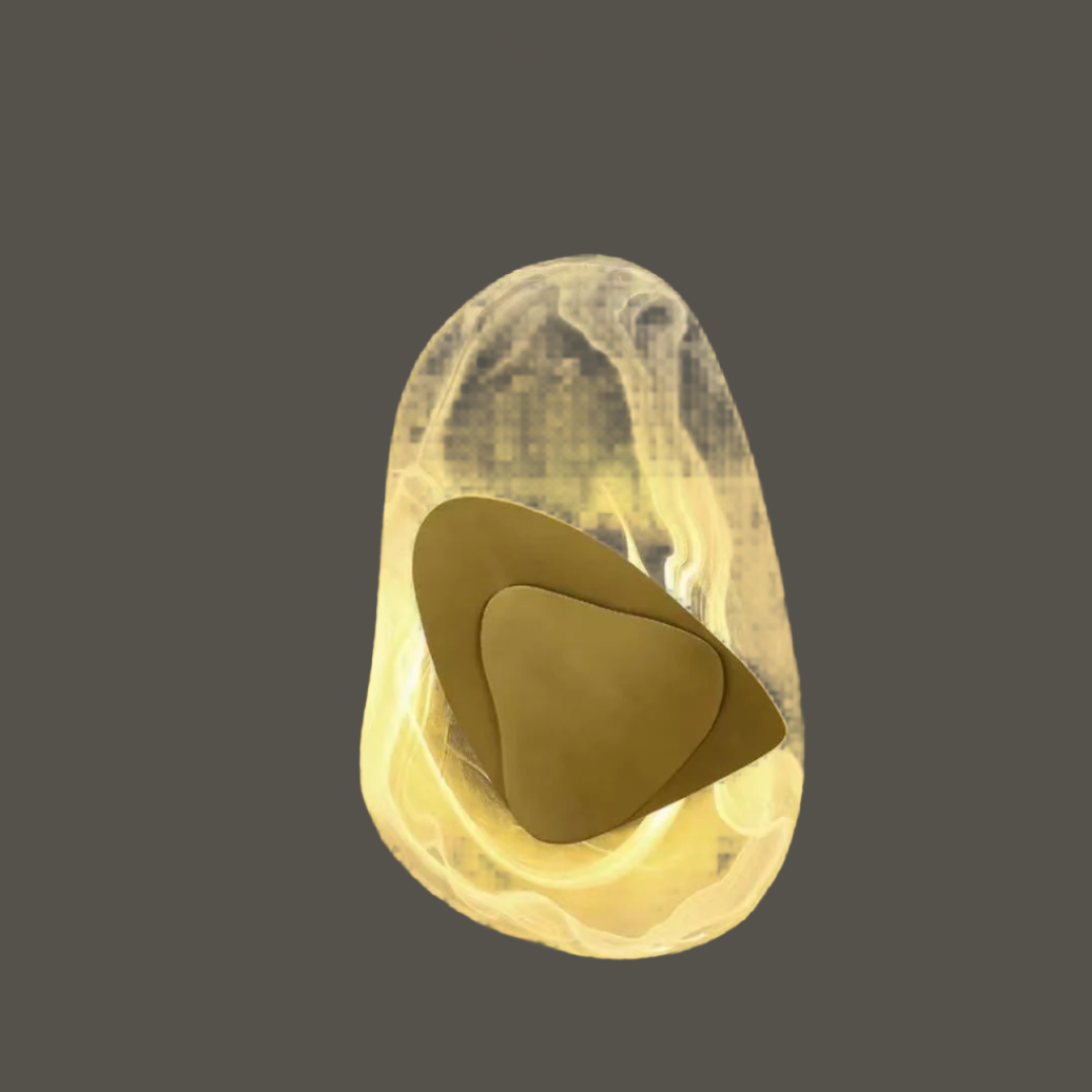 LumoForma – Modern asymmetrisk vägglampa