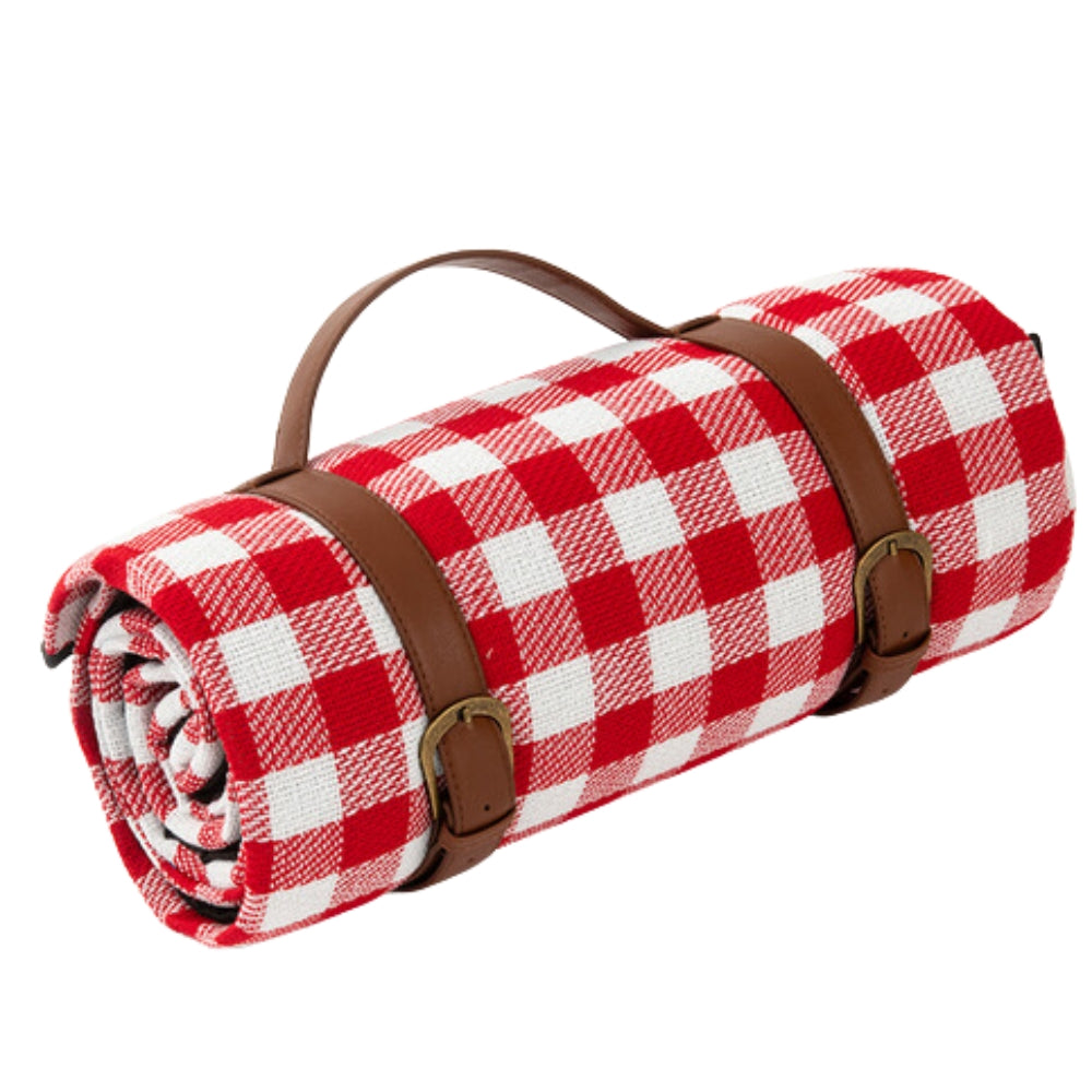 Vattentät Picknickfilt för Strand, Park & Camping – Hopfällbar & Smutsavvisande