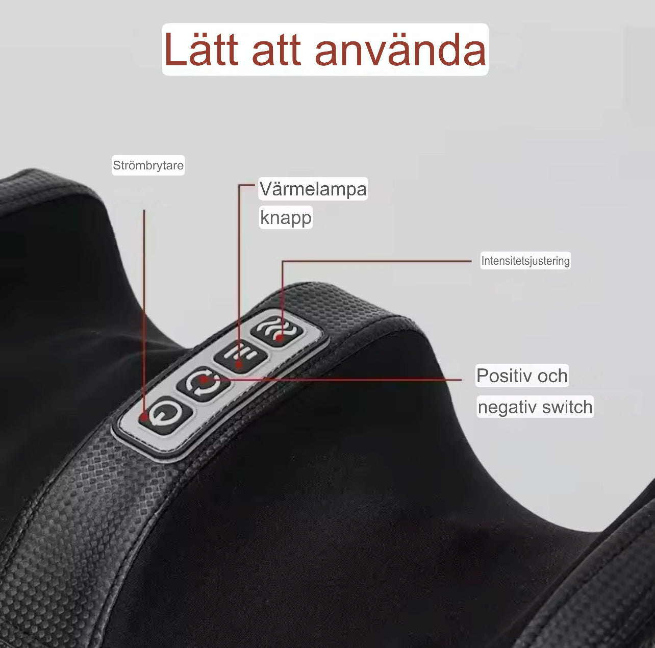 Värmefotmassageapparat