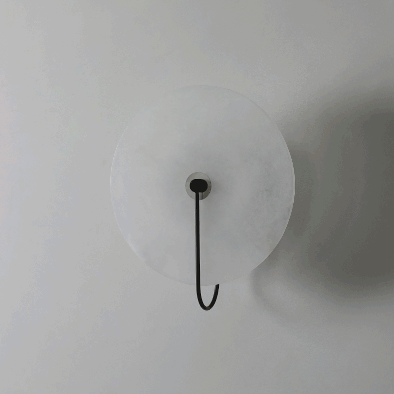 AlbaStone LED – Vägglampa med elegant naturdesign