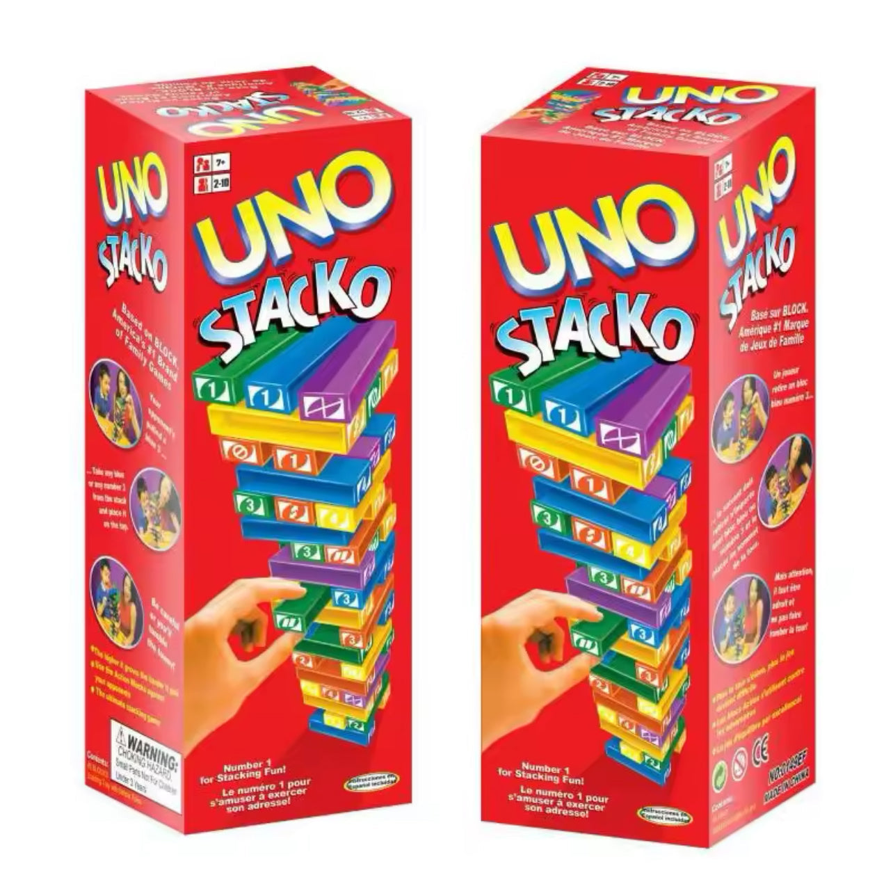 Uno staplingsspelet