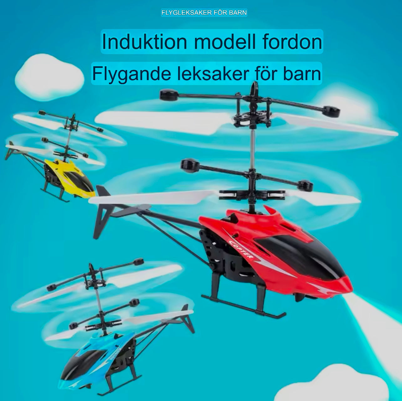Mini RC-drönare – Barnvänlig
