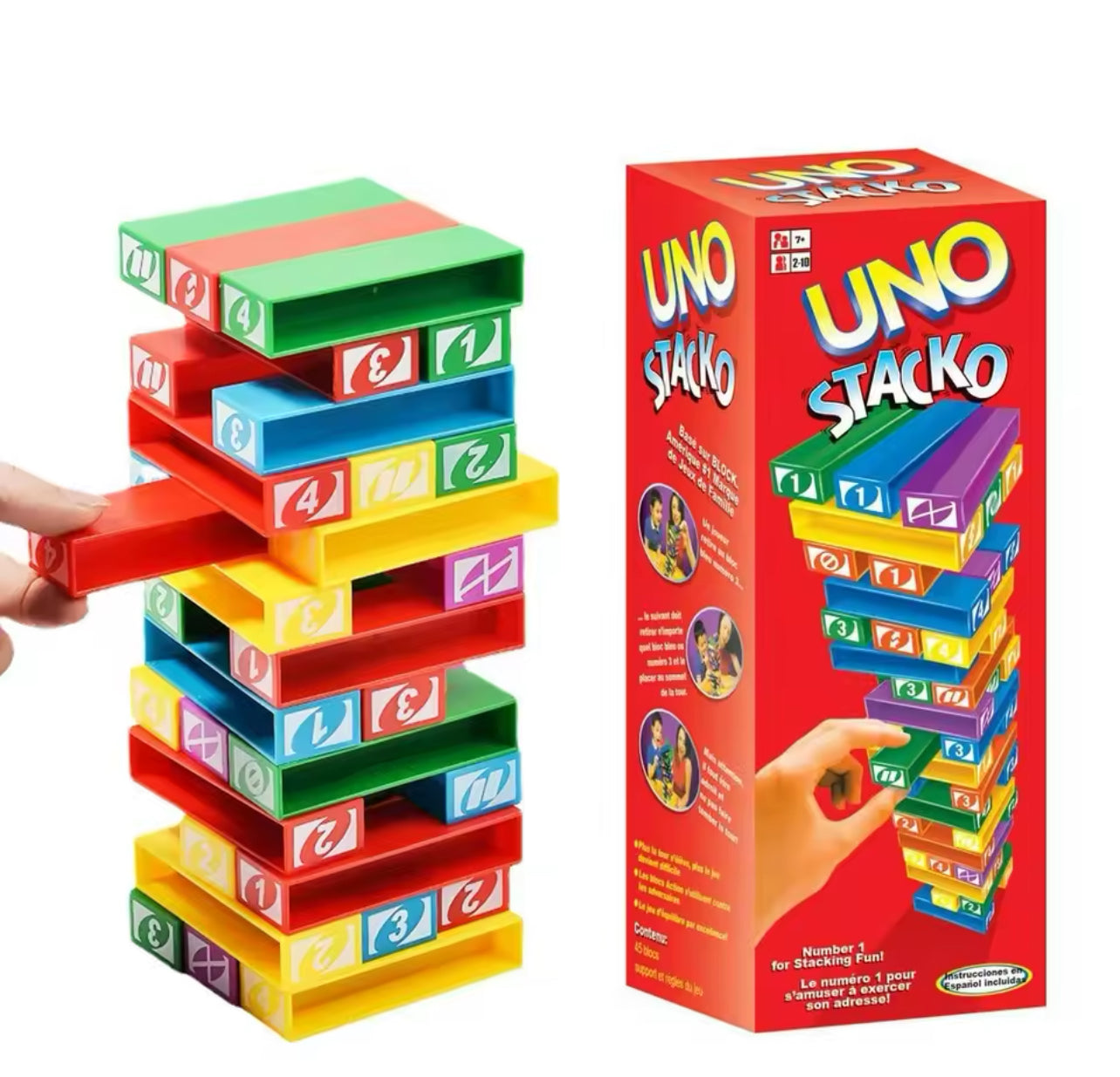 Uno staplingsspelet