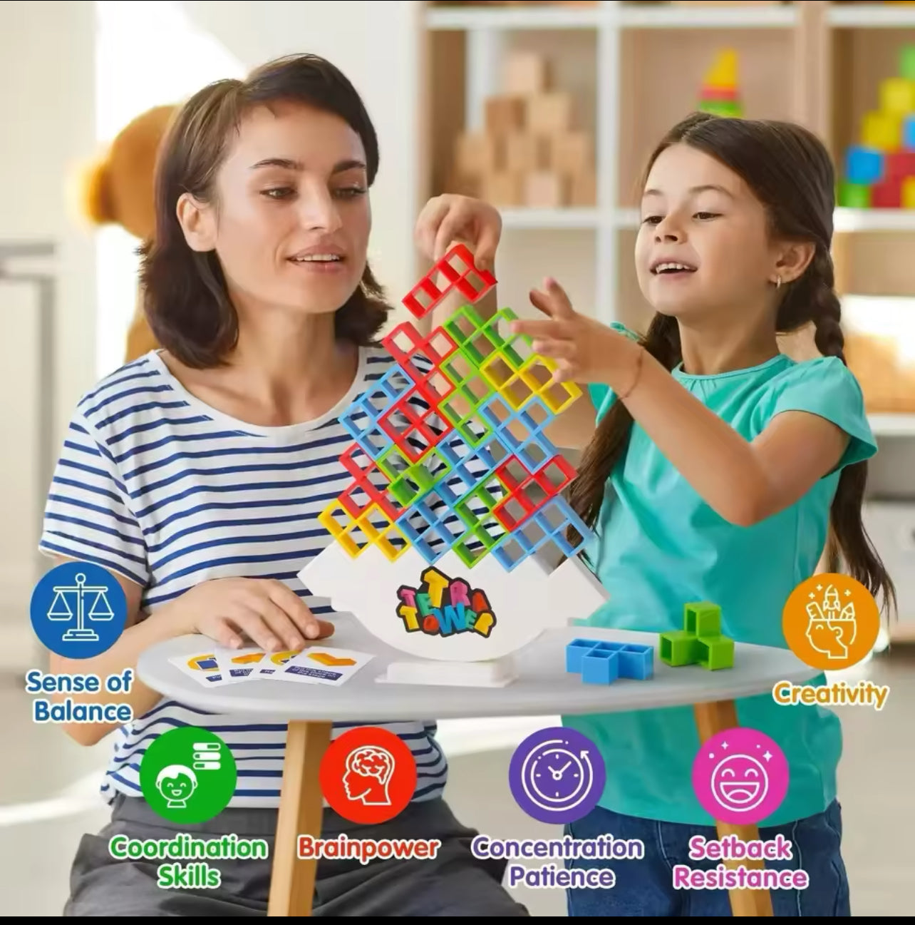 Tetra Balance Tower – Det Ultimata Stacking-Spelet