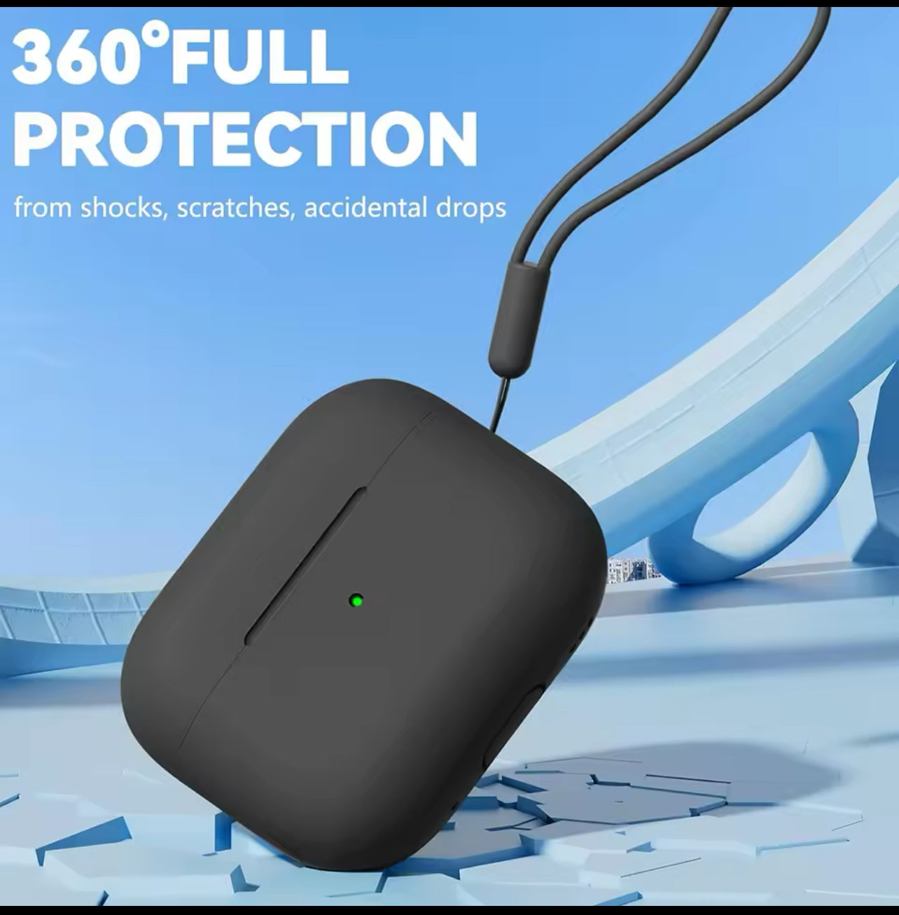 AirPods Pro Skyddsfodral med Rengöringskit