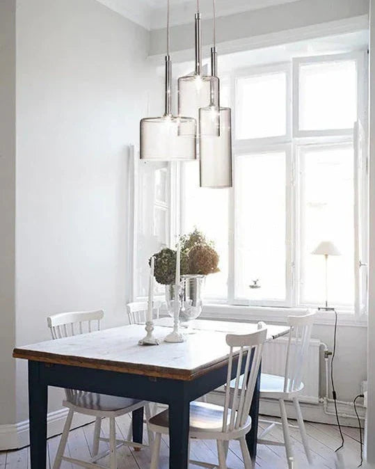 PureLight – Glaspendellampor för Matbordet