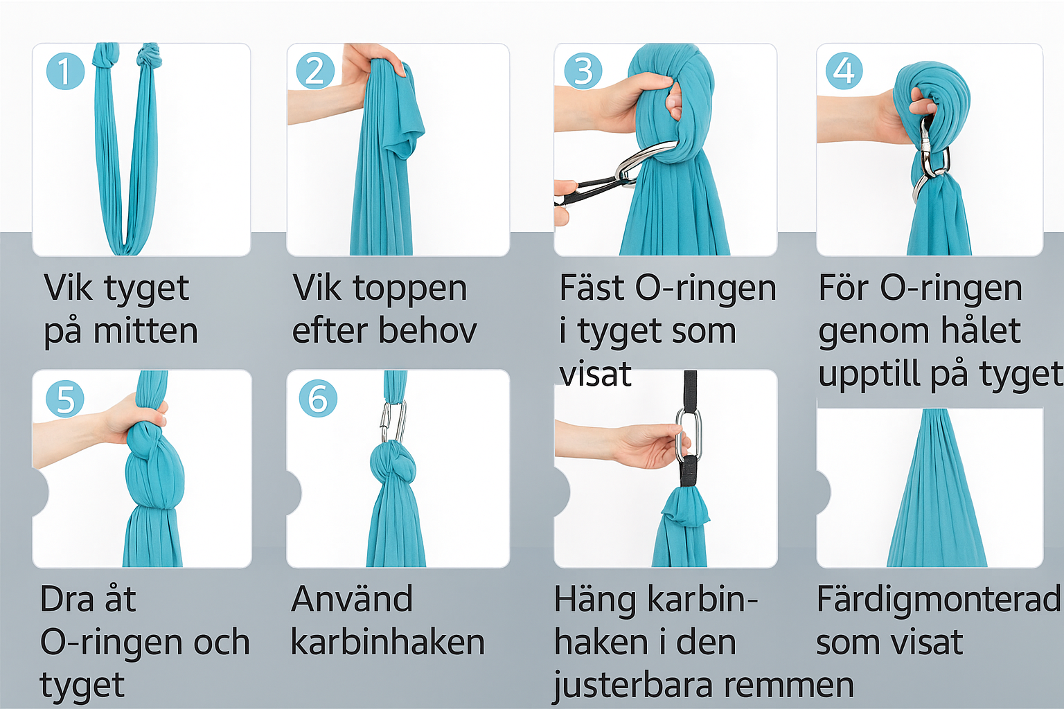 Sensorisk Terapigunga för Barn – Lugnande inomhushängmatta för fokus och avslappning