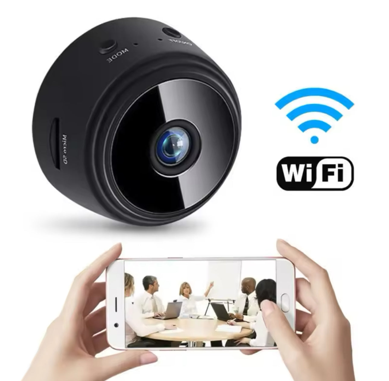 Mini WiFi Kamera med Nattvision
