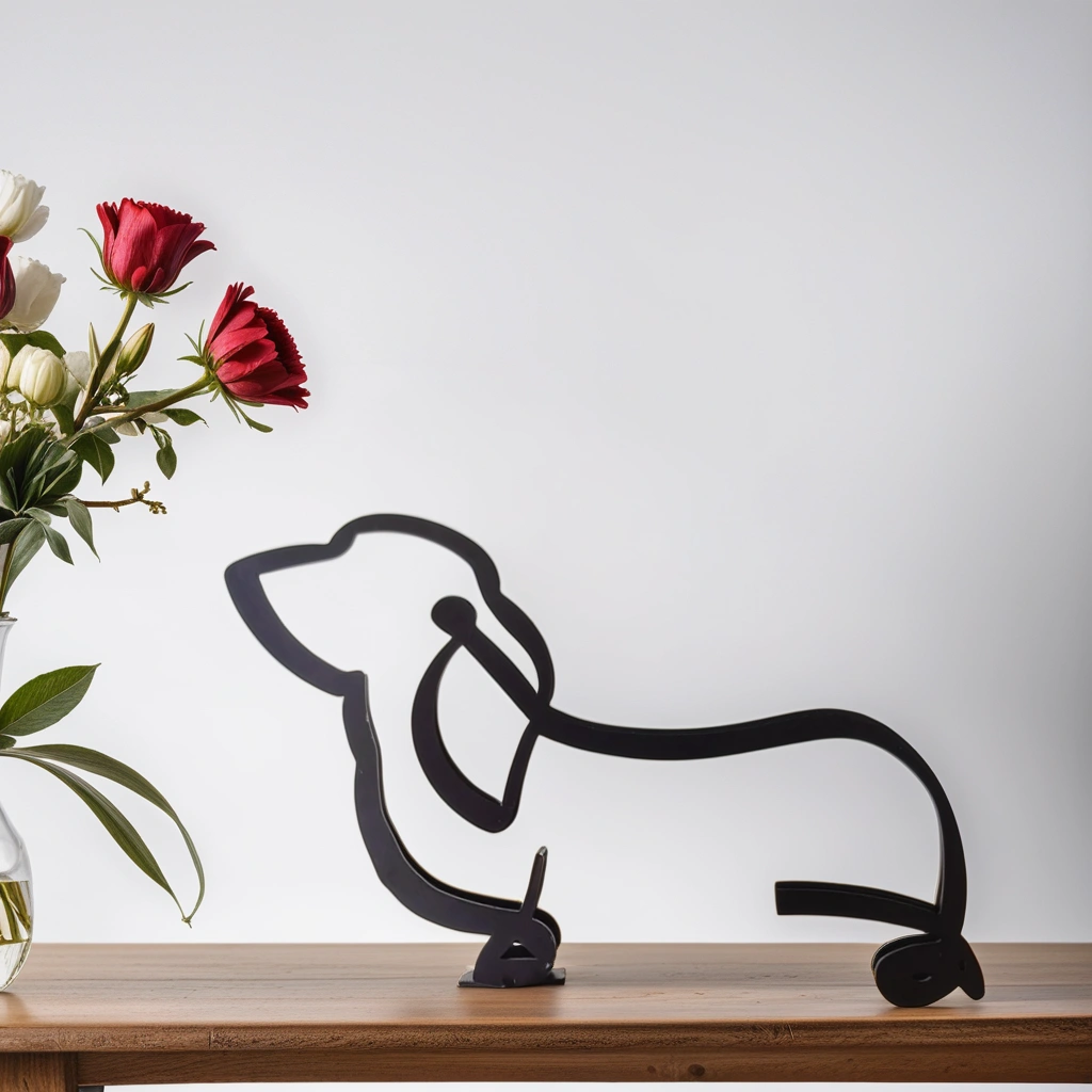 CanineArt – Abstrakta Hundstatyer med Konstnärlig Design