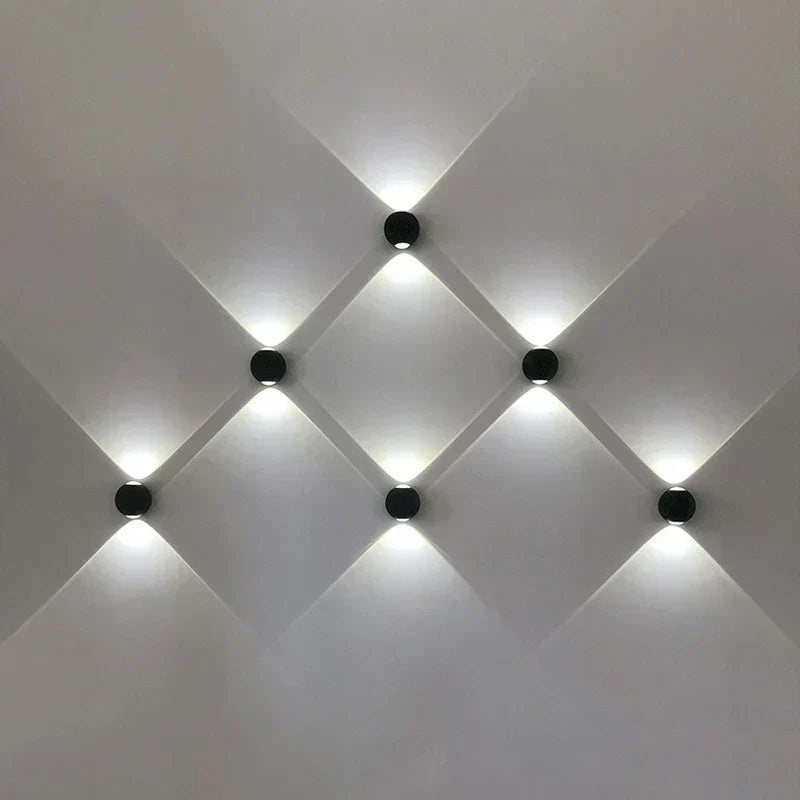 LumiSphere – Kulformad vägglampa i aluminium