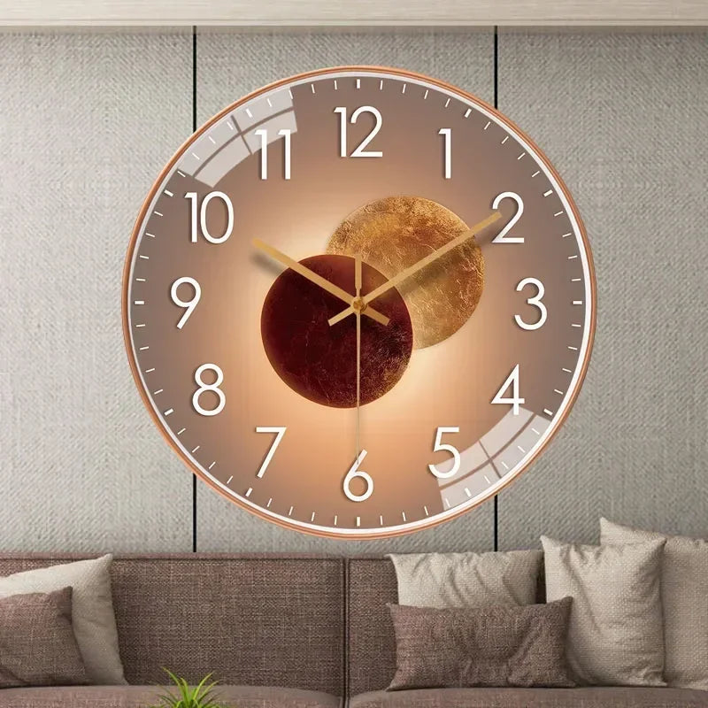 QuietTime – Digital Väggklocka med Klassisk Design