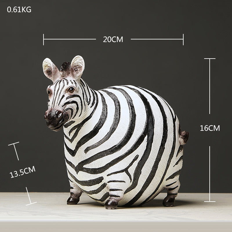 PlayfulZebra – Lekfull Zebrafigur för Din Inredning