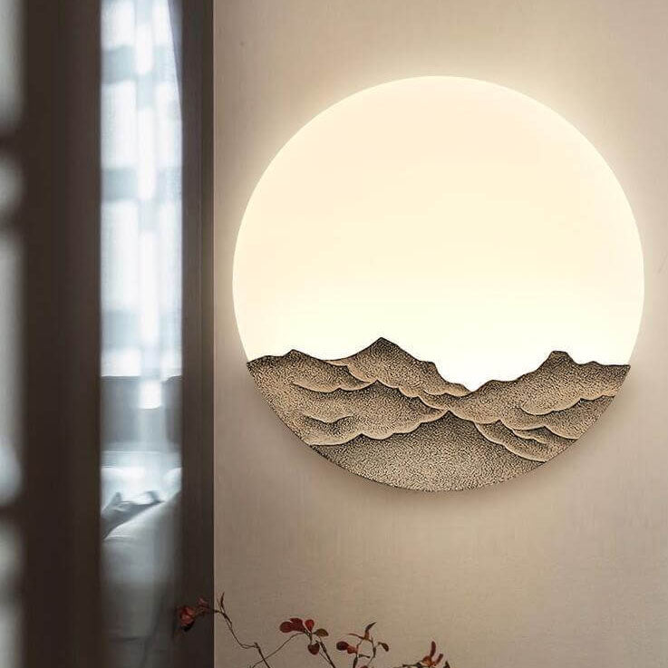 MountainZen LED – Vägglampa med kinesisk konstinspiration