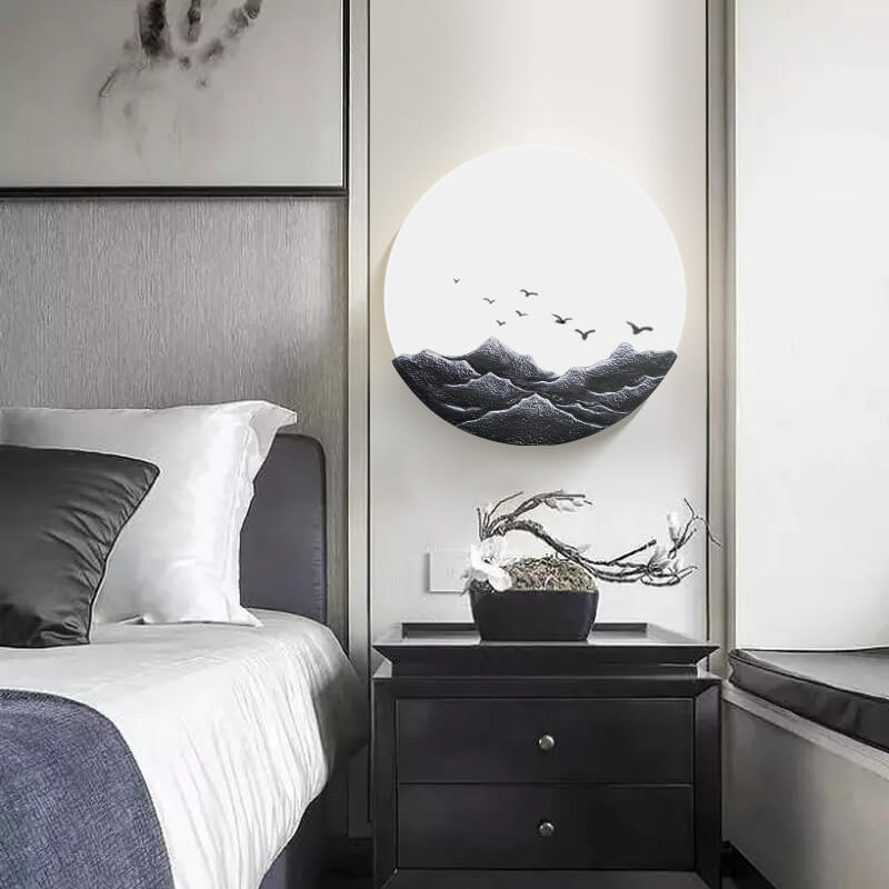MountainZen LED – Vägglampa med kinesisk konstinspiration
