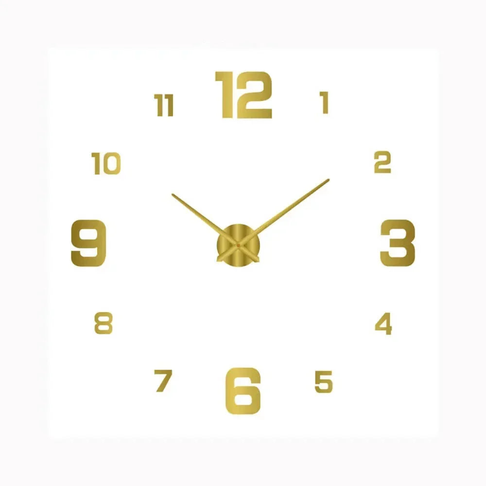 QuietTime – Digital Väggklocka med Klassisk Design