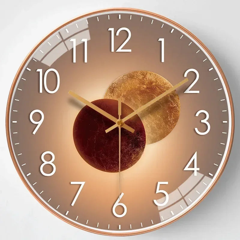QuietTime – Digital Väggklocka med Klassisk Design