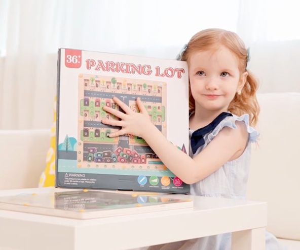 Montessori Magnetisk Alfabet Labyrint
