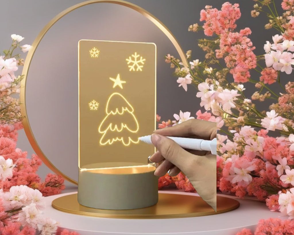 LED Ljusbräda – Kreativ Skrivtavla