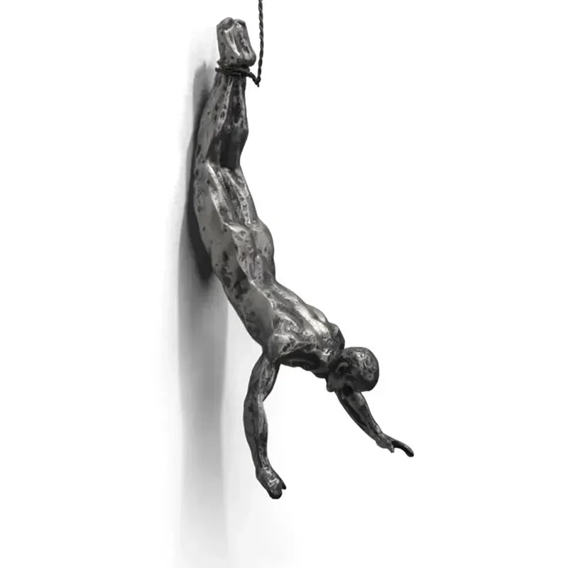 AscendArt – Gravity-Defying Climbers 3D Väggkonstuppsättning