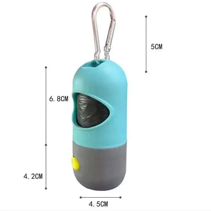 HundPlock™ – Smidig Hållare för Hundbajspåsar med LED-lampa