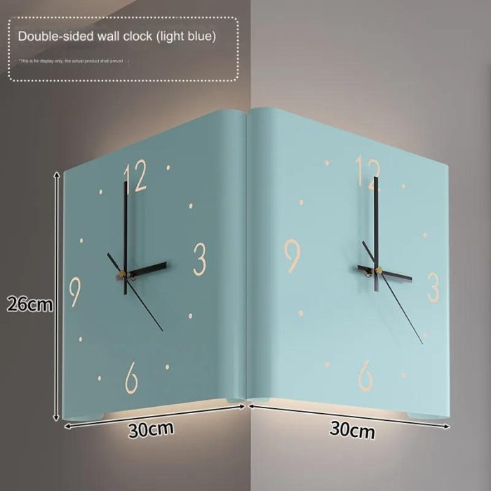 DubbelCirkel – Minimalistisk Väggklocka med Konstnärlig Design