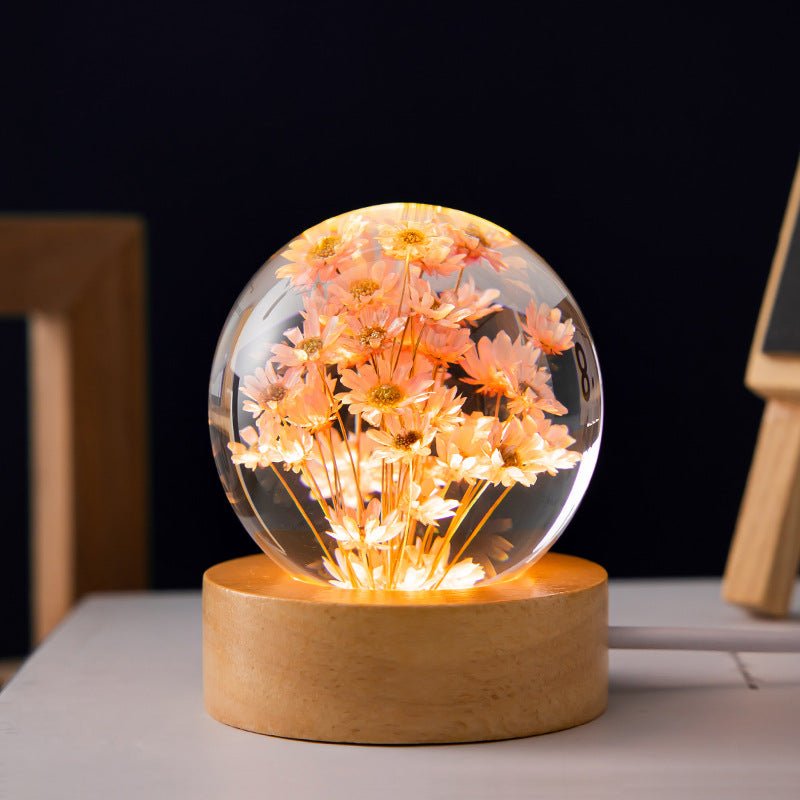 CrystalGlow Bordslampa