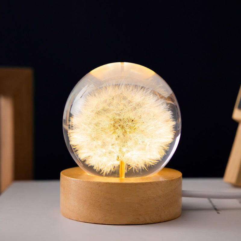 CrystalGlow Bordslampa
